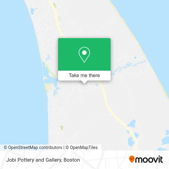 Jobi Pottery and Gallery map