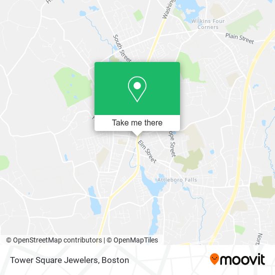 Tower Square Jewelers map