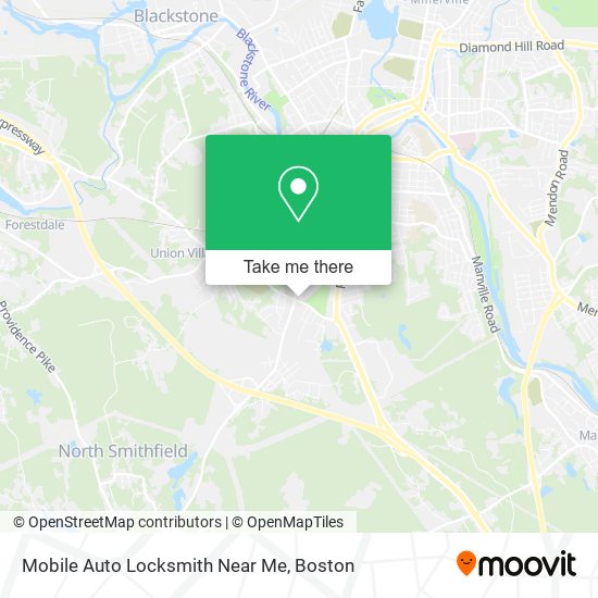 Mapa de Mobile Auto Locksmith Near Me