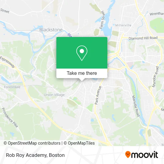 Rob Roy Academy map