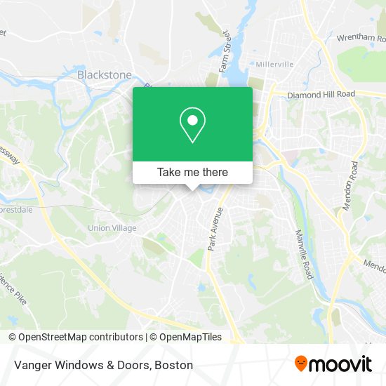 Mapa de Vanger Windows & Doors