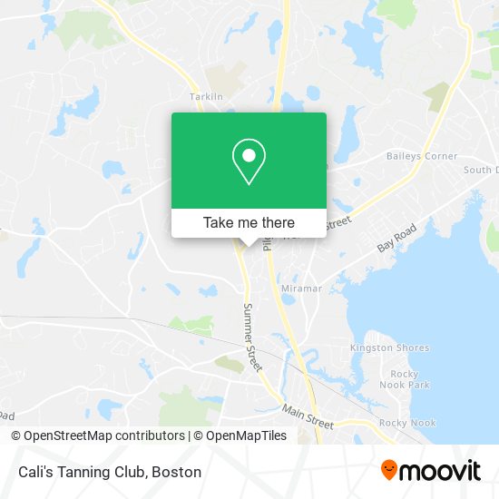 Mapa de Cali's Tanning Club