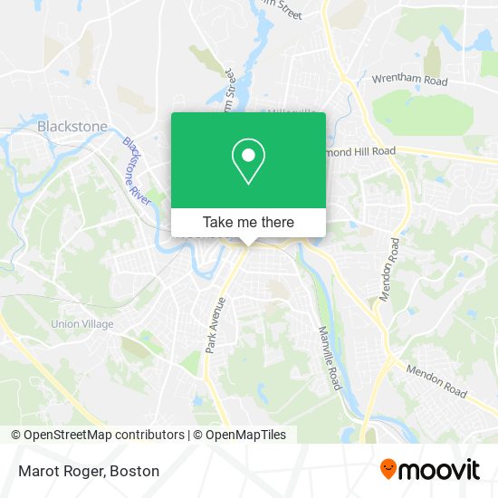 Mapa de Marot Roger
