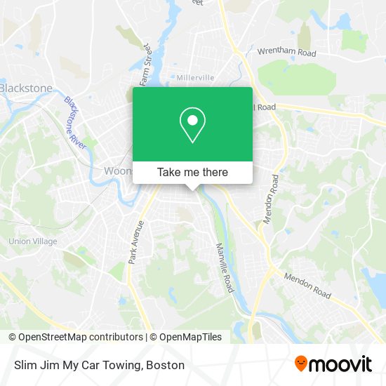 Mapa de Slim Jim My Car Towing