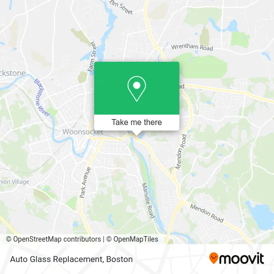 Auto Glass Replacement map
