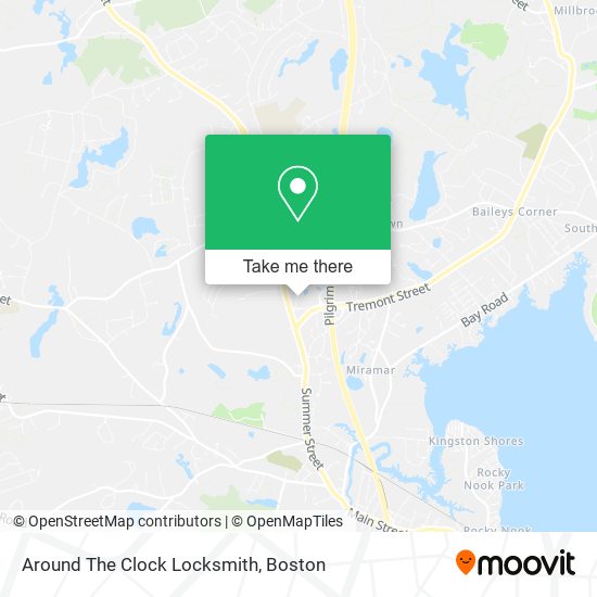 Around The Clock Locksmith map