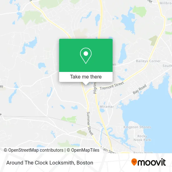 Around The Clock Locksmith map