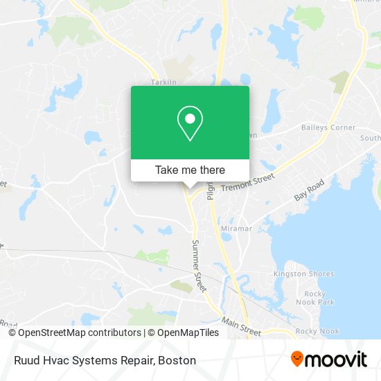 Mapa de Ruud Hvac Systems Repair