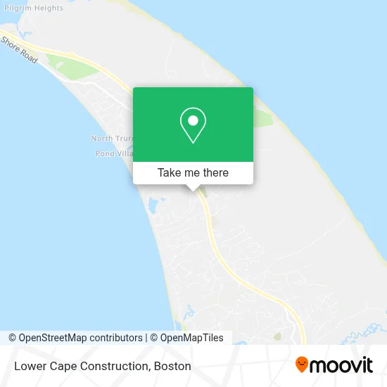 Lower Cape Construction map