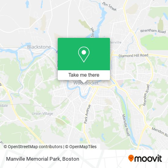 Mapa de Manville Memorial Park