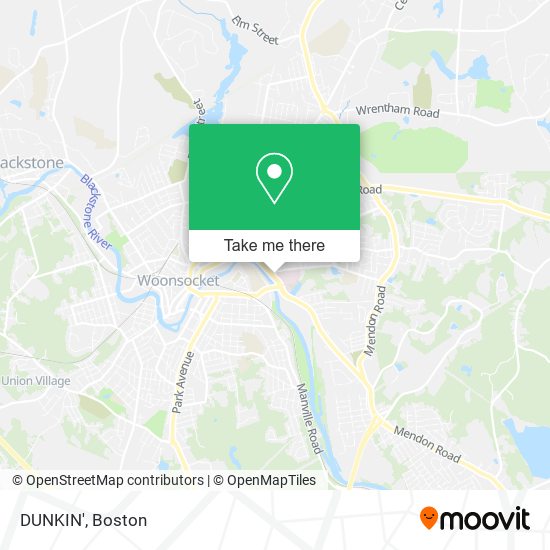 DUNKIN' map