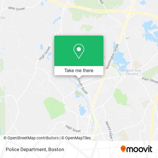 Mapa de Police Department
