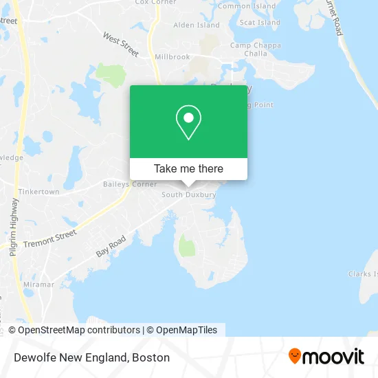 Dewolfe New England map