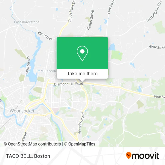 TACO BELL map