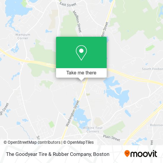 The Goodyear Tire & Rubber Company map
