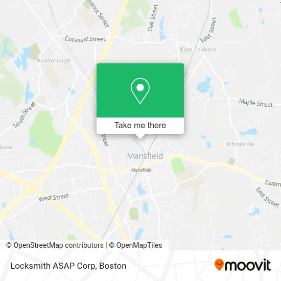 Locksmith ASAP Corp map