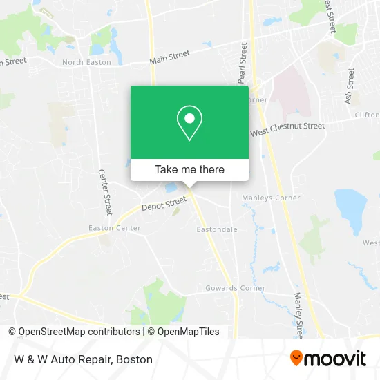 W & W Auto Repair map