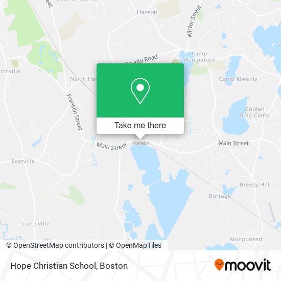 Mapa de Hope Christian School