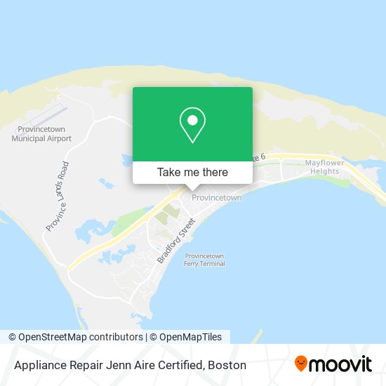 Appliance Repair Jenn Aire Certified map