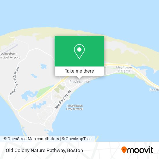 Mapa de Old Colony Nature Pathway