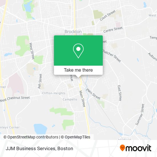 Mapa de JJM Business Services