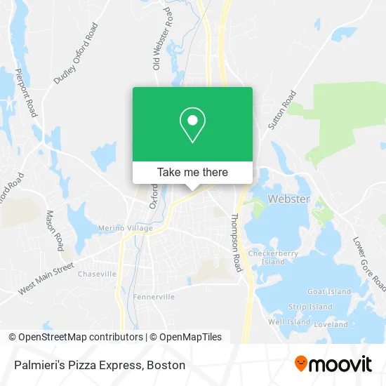 Mapa de Palmieri's Pizza Express