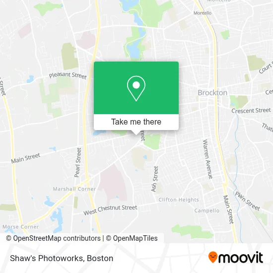 Shaw's Photoworks map