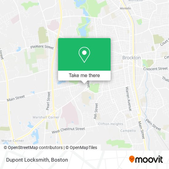 Dupont Locksmith map