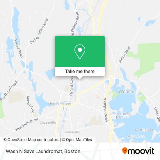 Wash N Save Laundromat map