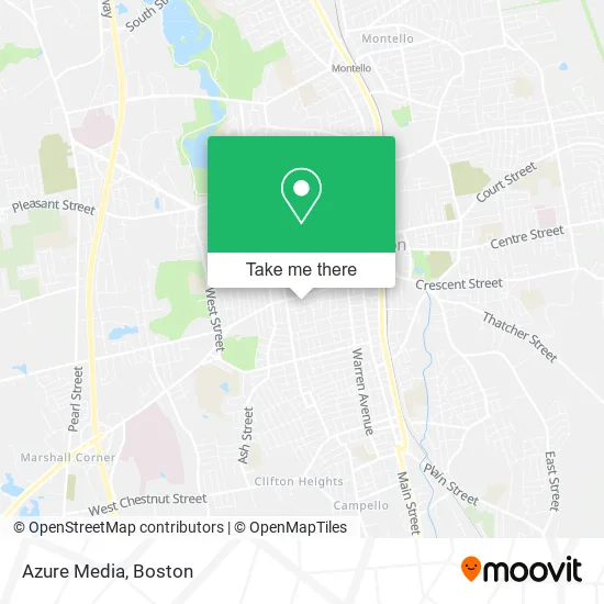 Azure Media map