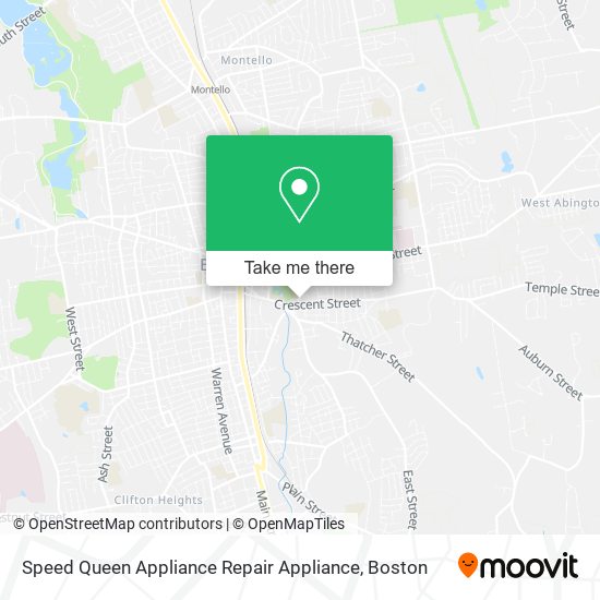 Speed Queen Appliance Repair Appliance map