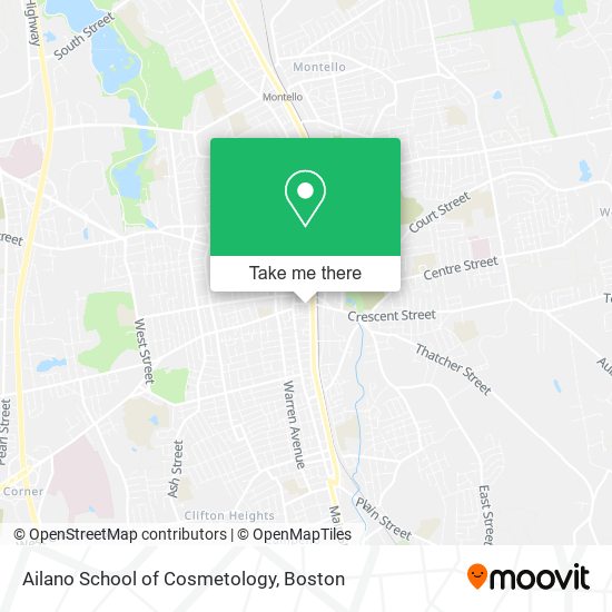 Ailano School of Cosmetology map