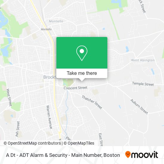 Mapa de A Dt - ADT Alarm & Security - Main Number
