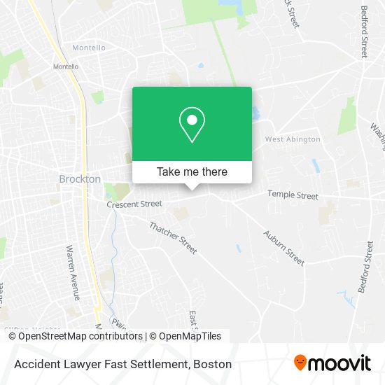 Accident Lawyer Fast Settlement map