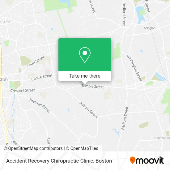 Accident Recovery Chiropractic Clinic map