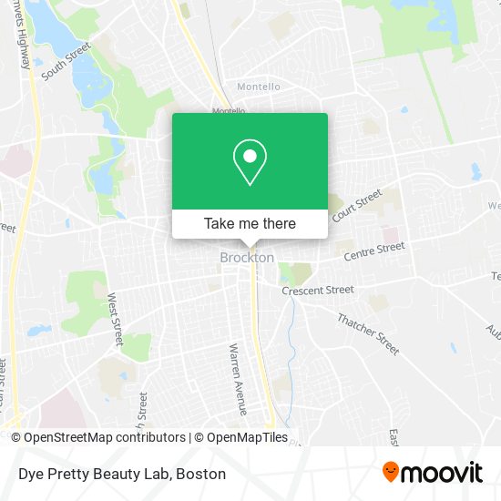 Dye Pretty Beauty Lab map