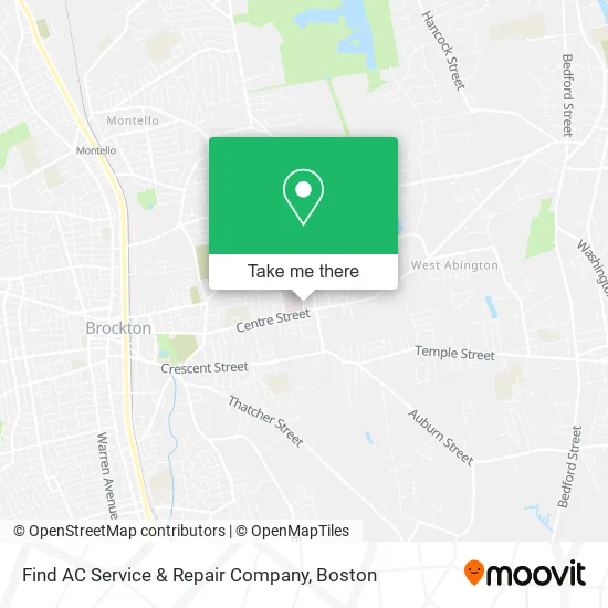 Mapa de Find AC Service & Repair Company