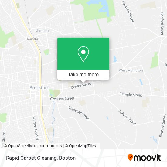Rapid Carpet Cleaning map