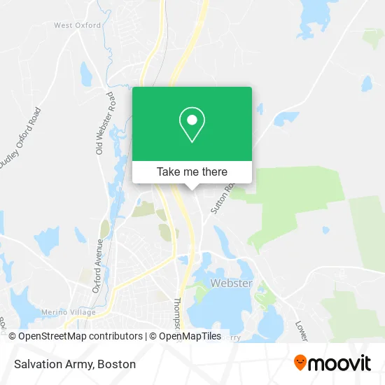 Salvation Army map