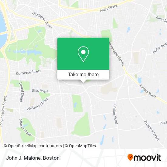 Mapa de John J. Malone