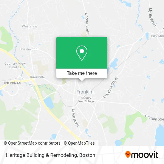 Heritage Building & Remodeling map