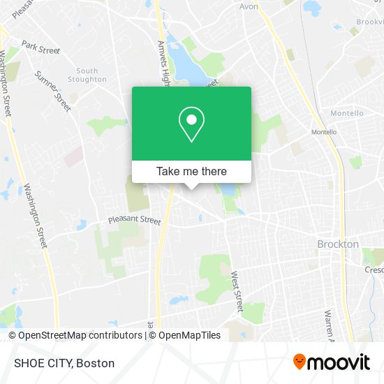 Mapa de SHOE CITY