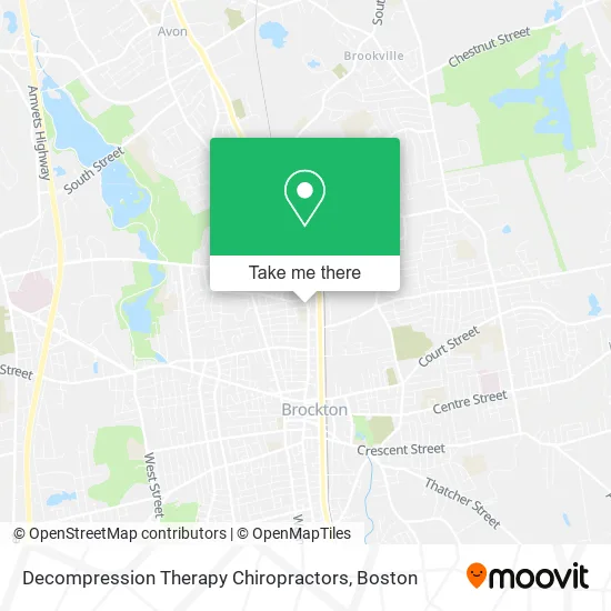 Mapa de Decompression Therapy Chiropractors