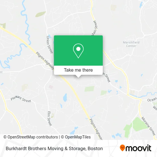 Burkhardt Brothers Moving & Storage map