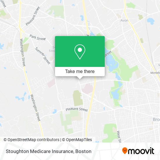 Stoughton Medicare Insurance map