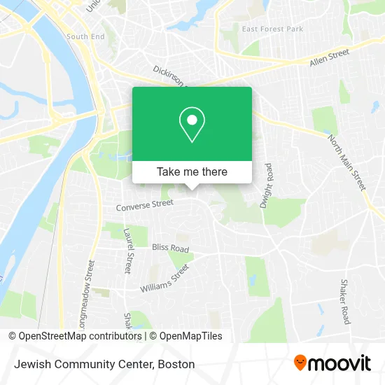 Jewish Community Center map