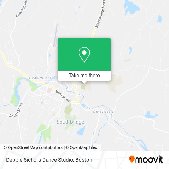 Debbie Sichol's Dance Studio map