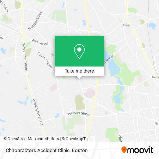 Chiropractors Accident Clinic map