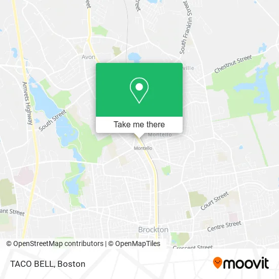 Mapa de TACO BELL