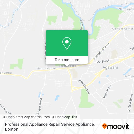 Professional Appliance Repair Service Appliance map